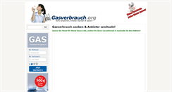 Desktop Screenshot of gasverbrauch.org