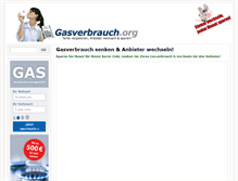 Tablet Screenshot of gasverbrauch.org
